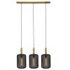 Lampa Wisząca Nowoczesna Czarne Klosze Materiałowe CORINA 03447/03/30 LUCIDE