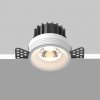 Biała Oprawka Wpuszczana Downlight Round Maytoni DL058-12W3K-TRS-W