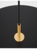 Lampa wisząca w kolorze czarnym CORUNA LE41977 Luces Exlusivas