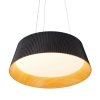 Czarna lampa wisząca FRILL LED 45 cm ST-DL6487-BK Step Into Design