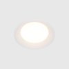 Lampa wbudowana wpuszczana w sufit LED okragła aluminiowa biała Okno MAYTONI DL055-18W3K-W