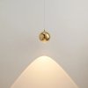 Lampa wisząca nad stół nad wyspę Aurenia Yaskr LED 3000K złota PL0122-GD 