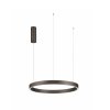 Nowoczesna Lampa Wisząca Brązowy Pierścień BARI LE44318 LUCES EXCLUSIVAS