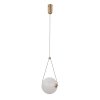 Nowoczesna Dekoracyjna Lampa Wisząca LED RASTIA PND-34361-M-HBR-OPAL ITALUX