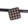 Raster do szynoprzewodu LED czarny kwadrat minimalistyczny nowoczesny MICRO11 N0013Z MAXLIGHT