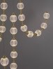 Kryształowa Lampa Wisząca Glamour LUCES EXCLUSIVAS BRILLANTE 9695201 Żyrandol Do Salonu w Stylu Art Deco