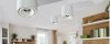 Oprawa sufitowa BIAŁA tuba kierunkowa AZZARDO COSTA LED 12W CCT SWITCH WH AZ6032