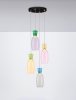Lampa Wisząca z Kolorowego Szkła Luces Exclusivas PERENE LE44468