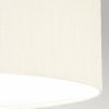 Lampa wisząca 66 cm Pearce 5 źródeł światła polerowany chrom jedwabny abażur minimalistyczna DL-PEARCE26-5LT-IV-PC ELSTEAD LIGHTING