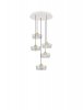 Biało Złota Nowoczesna Lampa Wisząca LED ESPINAR LE44731 Luces Exclusivas
