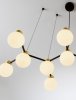 Designerska lampa wisząca nowoczesna art deco szklane klosze kule CAMINOS LE44545 Luces Exlusivas