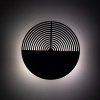 Dekoracyjny nowoczesny drewniany kinkiet ścienny okrągły w stylu boho LUNAR WOOD 11015 TK-Lighting