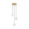 P0428-03L-L4AC ENCELADUS LAMPA WISZĄCA ZŁOTA/GOLD