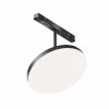 Nowoczesny Minimalistyczny Plafon Sufitowy LED Czarny Szynoprzewodowy Magnetyczna PLATO EXILITY TR131-4-15W-DS-B MAYTONI