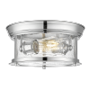 Stylowy designerski srebrny plafon sufitowy WARWICK C02316CH Cosmo Light