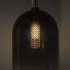 Lampa Wisząca Nowoczesna Minimalistyczna Czarny Szklany Klosz EMPIRE SP1 CILINDRO 309804 IDEAL LUX