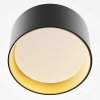 Lampa Sufitowa Tuba Czarno Złota LED MAYTONI VEGA C089CL-12W3K-BMG