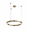 Lampa wisząca ring Aurum M Yaskr PL0116-901 złoty LED 3000K