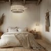 Naturalna lampa wisząca w stylu boho abażur z juty SMILLA 366890136 TRIO