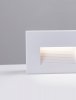 Oprawa wpuszczana kinkiet LED biały prostokątna minimalistyczna nowoczesna IP65 CENDILO LE75321 Luces Exclusivas
