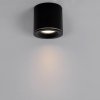 Lampa sufitowa do łazienki tuba Yaskr Luna 1xGU10 czarna IP65 CL0103-BK