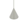 Lampa wisząca stożkowa ZENITH XS silk grey 11455 Nowodvorski Lighting
