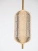 Lampa Wisząca w Stylu Art Deco Złota Luces Exclusivas TIPUANI LE44626