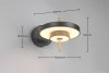 Lampa ścienna kinkiet LED okrągły nowoczesny designerski ściemnialny KEATON 240270180 Trio