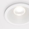  Lampa wbudowana wpuszczana w sufit LED aluminiowa biała okrągła możliwość ściemniania Zoom MAYTONI DL034-01-06W4K-D-W