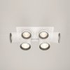 Biała Nowoczesna Oprawa Wpuszczana Downlight HIDDEN Maytoni DL095-02-10W3K-W LED 20W