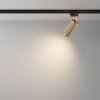 Lampa szynowa minimalistyczna nowoczesna regulowana aluminium złota Focus Design MAYTONI TR011-1-GU10-G