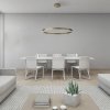 Lampa Wisząca RING Kolor Mosiądz RIM MOD058PL-L32BS3K MAYTONI Nowoczesna Okręgi LED