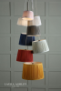 Klosz Abażur 25cm LAURA ASHLEY Hemsley Pleated Silk Pink DAR LIGHTING LA3703519-Q (Abażur- Bez Podstawy)