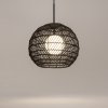 Lampa wisząca designerska nowoczesna metalowa czarna nad stół do jadalni do salonu ozdobna Cane MAYTONI MOD204PL-01B1