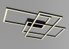 Nowoczesny Plafon Geometryczny LED MAYTONI LINE MOD016CL-L80BK