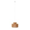 Lampa Wisząca Brązowa Boho RAFFLE P0587 MAXLIGHT
