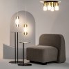 Szklana Designerska Lampa Wisząca LED Nowoczesna DROP MOD273PL-L16CH3K MAYTONI