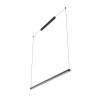 Nowoczesna Dekoracyjna Lampa Wisząca LED Czarna Listwa CL H LED PRO BLACK 4000K 10691 Nowodvorski Lighting