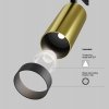 Ścieżka świetlna lampa szynowa regulowana LED aluminium czerń i mosiądz Focus LED MAYTONI TR021-1-12W3K-W-BBS