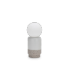 Lampka Biurkowa Minimalistyczna Ceramiczna Biała CREAM 305264 IDEAL LUX