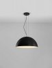 Lampa Wisząca Nad Wyspę Stół W Stylu Loftowym Czarno Biała Kopuła JULIACA LE44857 Luces Exlusivas