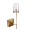 Kinkiet ścienny szklany złoty CLASSICO 62 CM Step Into Design ST-DL8502 gold