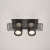 Czarna Nowoczesna Oprawa Wpuszczana Downlight HIDDEN Maytoni DL095-02-10W3K-B LED 20W