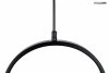 Minimalistyczna Lampa Wisząca Czarna LED SPINNER MSE010100315 MOOSEE