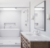 Nowoczesna Dekoracyjna Lampa Ścienna Szklany Kinkiet IP44 NATALIE I CHROME 10723 Nowodvorski Lighting