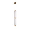 Designerska lampa wisząca OSMO-2 Led złota 73 cm ST-15038P-2 Step into Design