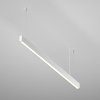 Minimalistyczna nowoczesna lampa wisząca LED listwa aluminiowa biała regulacja wysokości Basis MAYTONI P051PL-36W2.7-6K-W 