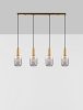 Nowoczesna lampa wisząca LED poczwórna minimalistyczna QUERISA LE45217 Luces Exclusivas