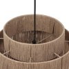 Naturalna lampa wisząca w stylu boho abażur z juty SMILLA 366800136 TRIO