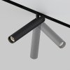 Lampa szynowa ścieżka świetlna LED nowoczesna regulowana tuba aluminium czarny Focus T MAYTONI TR141-2-6W3K-M-B
